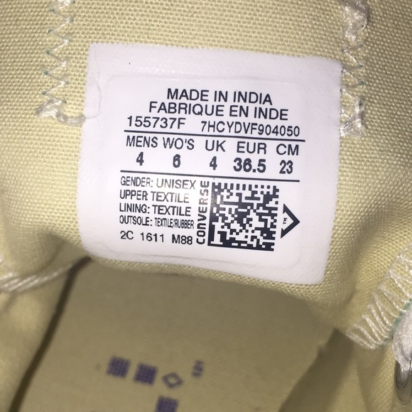 SOLD!! Converse All Star sneakers women’s size 6 - Picture 8 of 8